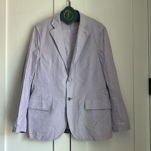 Isaiah Ciarrai Fine Knitwear Blazer Size 50 (40US) In Purple